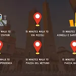 Apartman Residenza Serlio, Center, Station, Fiera *